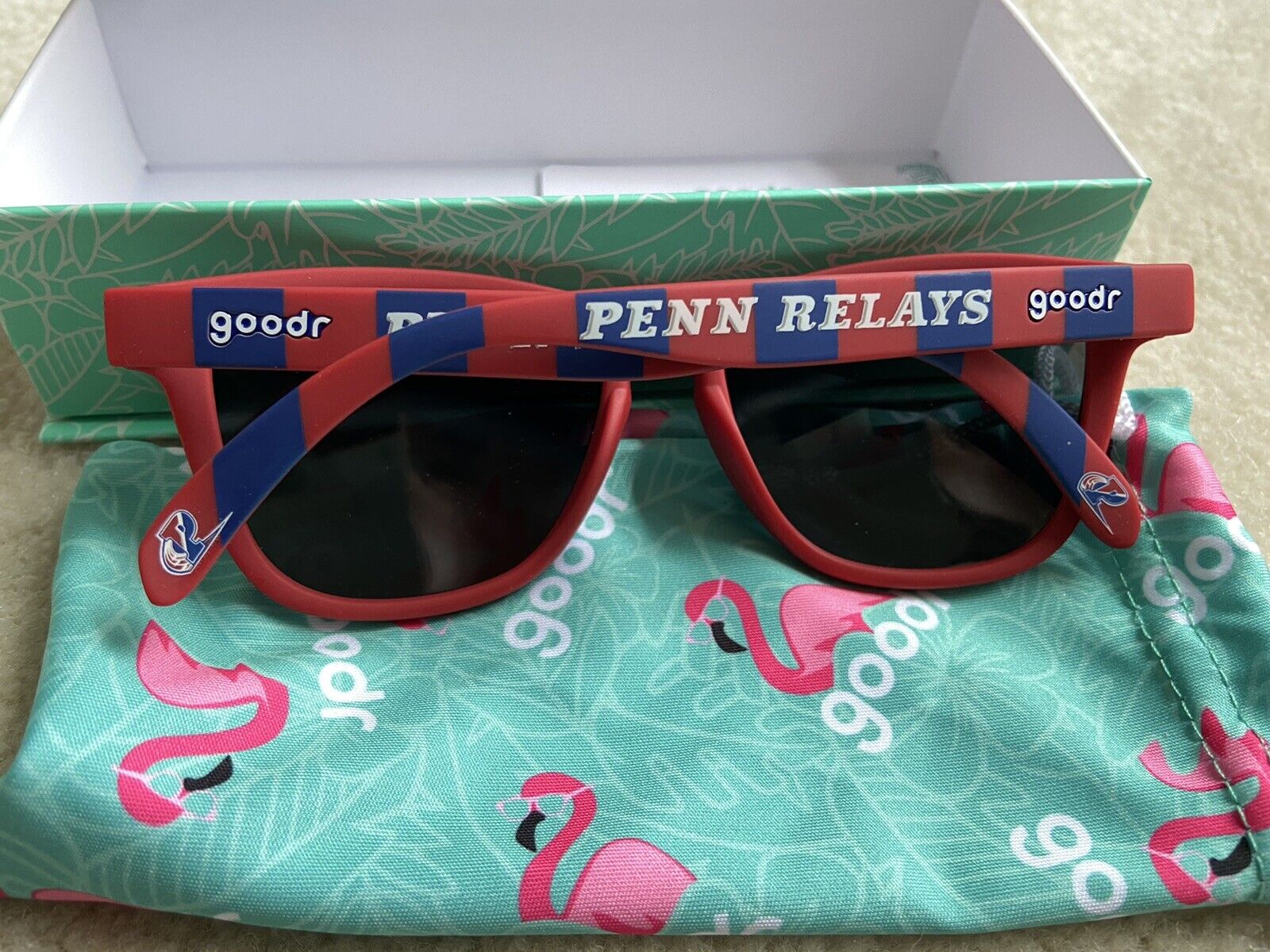 New! Limited Edition Exclusive 2022 Penn Relays Goodr Sunglasses Track & Field