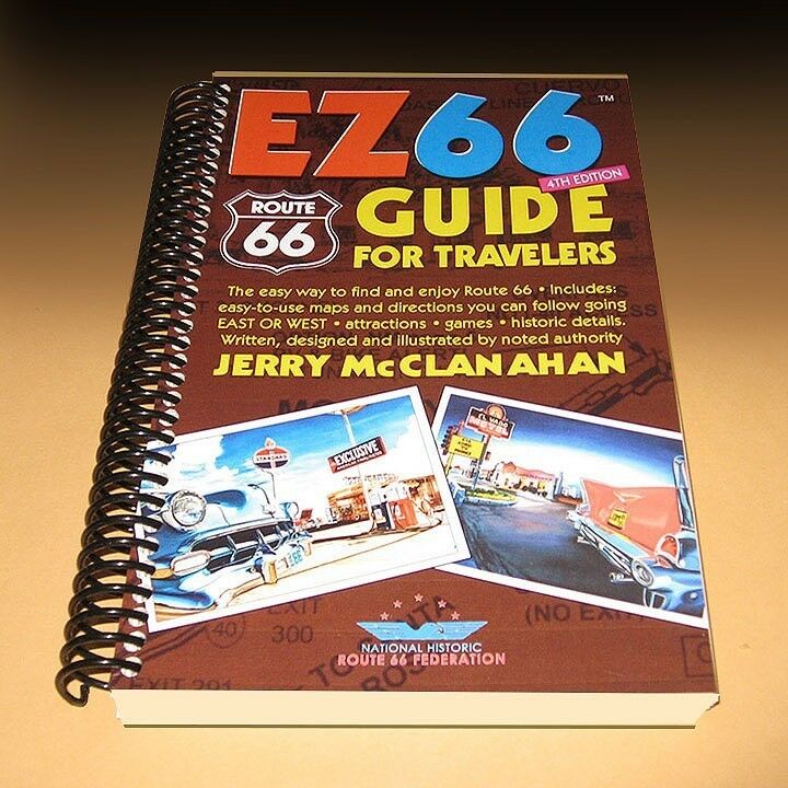 Ez Route 66 Guide For Travelers New 4th Edition Map Book