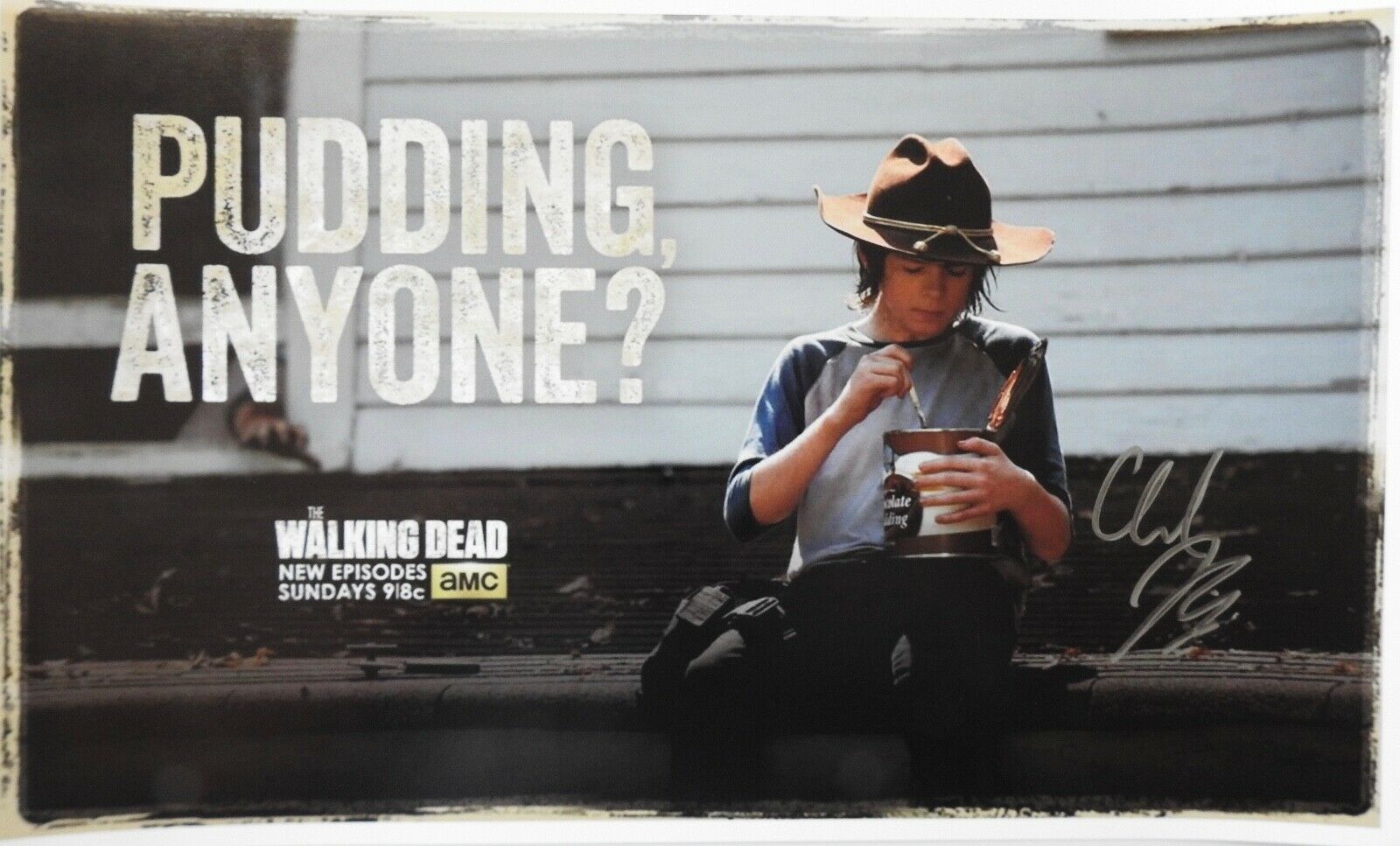 Chandler Riggs Hand-signed Print - The Walking Dead - A Million Things
