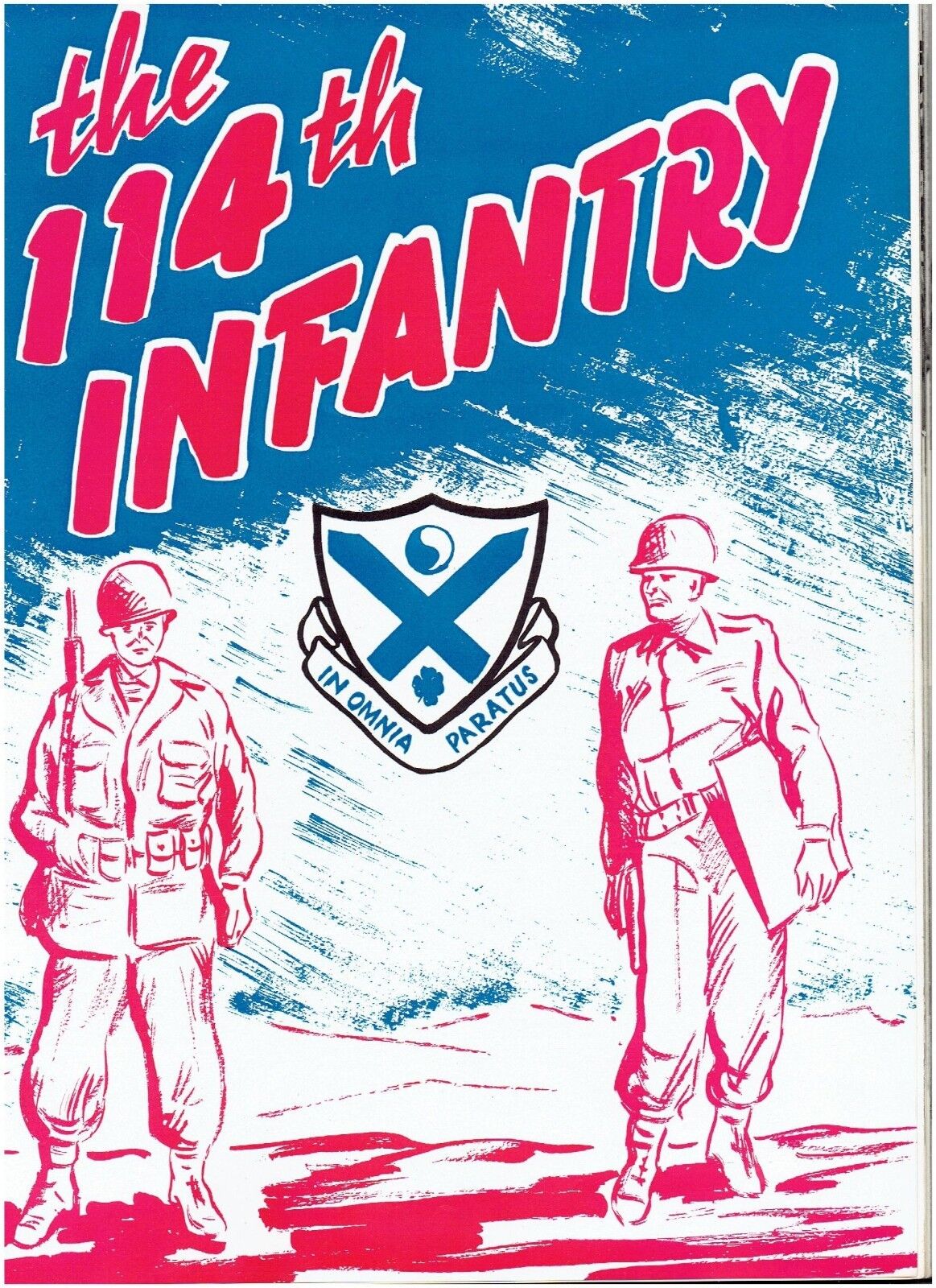 Combat History Of 114th Infantry Reg. / 44th Infantry Division Ww2 - 1944-1945