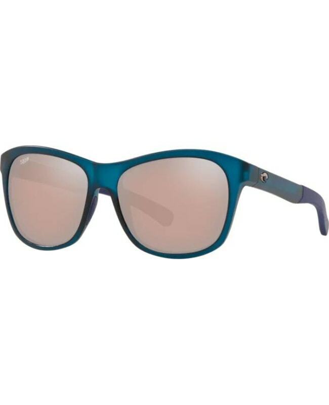 New Costa Del Mar Ocearch Matte Deep Teal Women's Sunglasses Vla 276oc Oscp