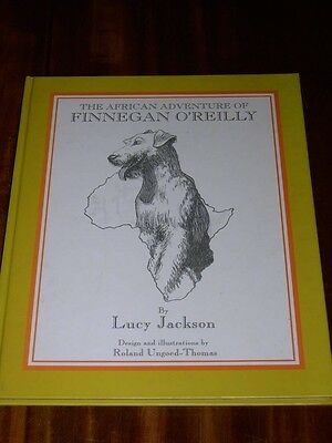 Rare Irish Terrier Dog Story Book 1st 1999 "finnegan" By Lucy Jackson