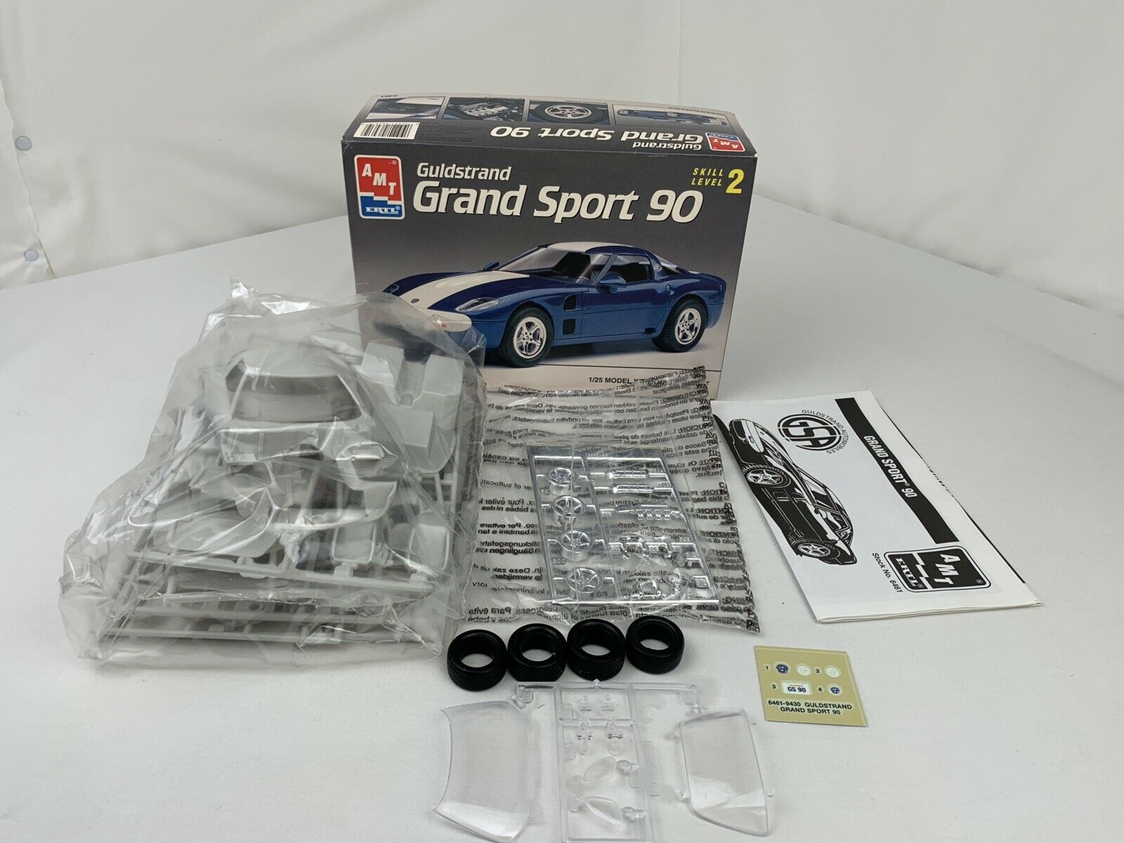 Amt Ertl Guldstrand Grand Sport 90 1:25 Model  New Complete Open Box