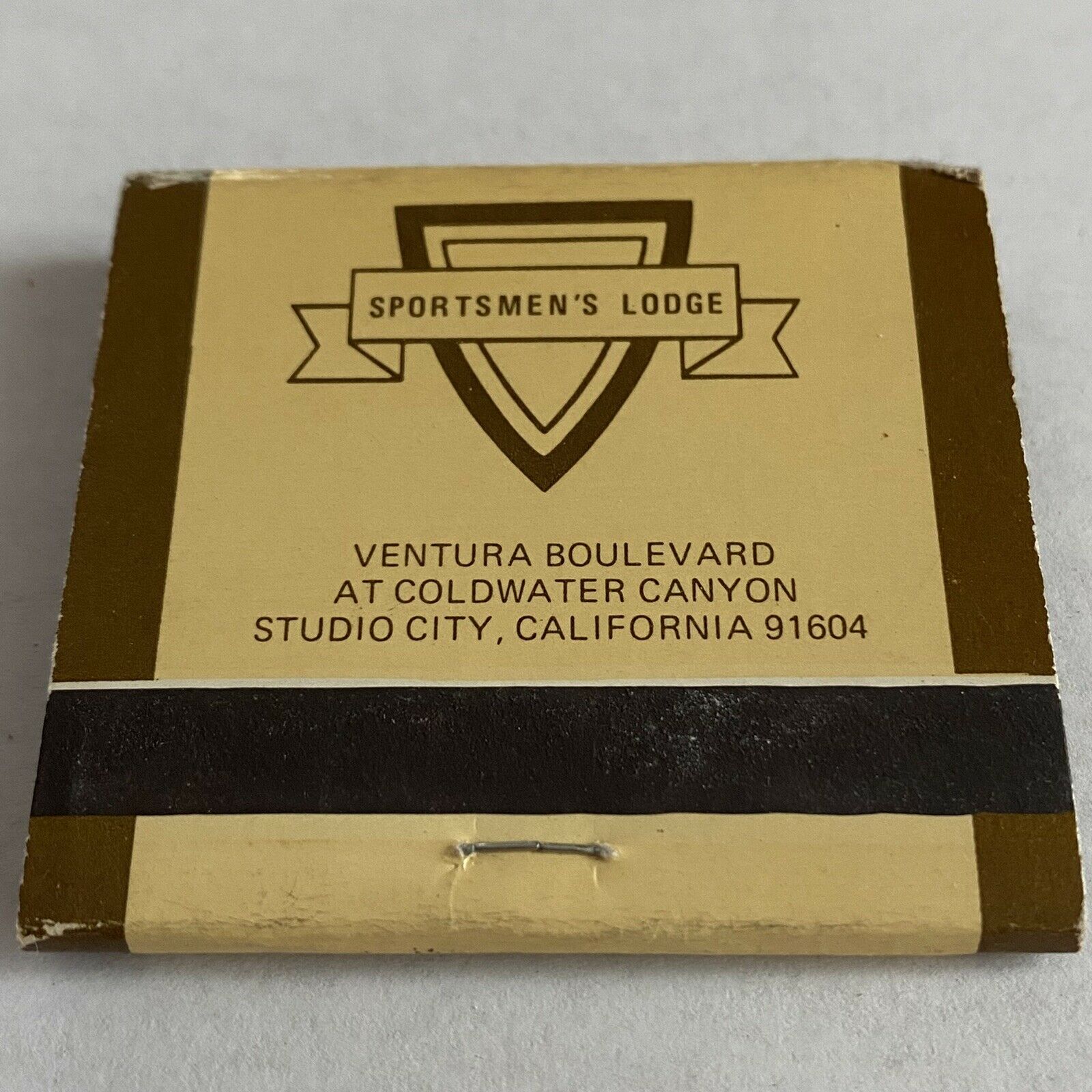 Vintage Full Matchbook - Sportsmen’s Lodge - Studio City, California
