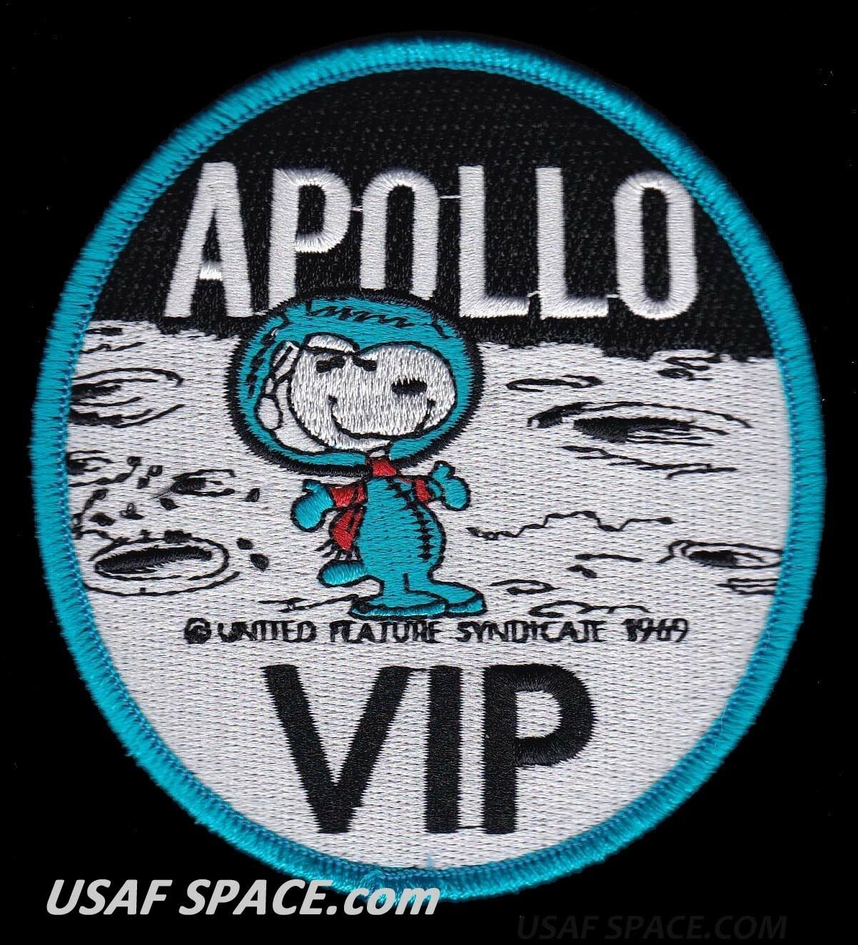 Apollo Vip Snoopy - Nasa - 4" - Blue Border - Space Patch - Mint *****