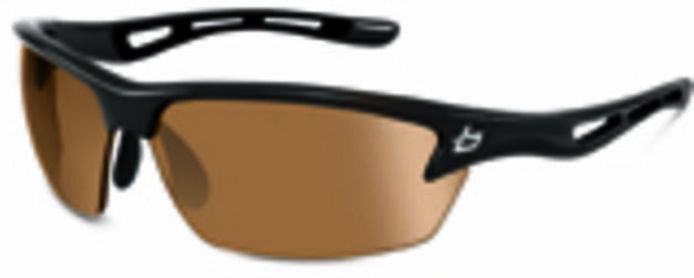 Bolle  Sunglasses, Shiny Black Frame, Photo V3 Golf Lens 11520