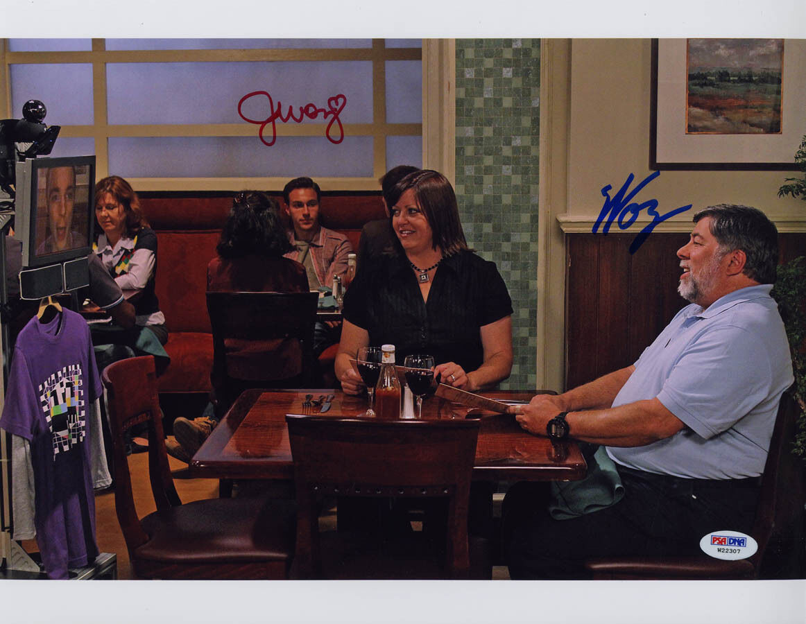 Steve Woz Wozniak Signed 11x14 Photo Big Bang Theory Apple I Psa/dna Autographed