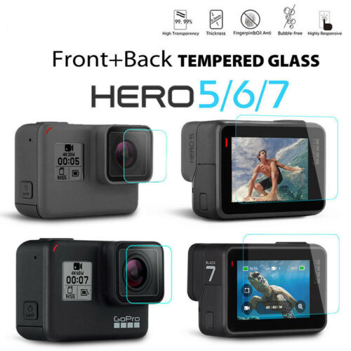 For Gopro Hero 7 6 5 Camera Accessories Lens & Screen Protector Protective Film